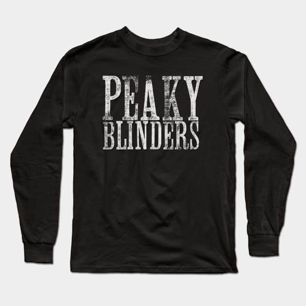 Peaky Blinders Logo Long Sleeve T-Shirt by dell123